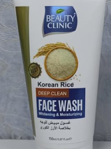 Beauty Clinic Face Wash Korean Rice 150ml
